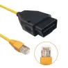 DiagnósticoCable de interfaz ENET Ethernet a OBD - Serie F de codificación ENET ICOM - para BMW