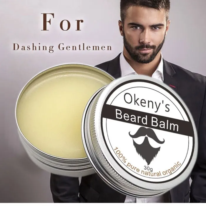 Økologisk skjeggbalsam - fuktighetsgivende balsam - 30g