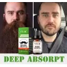 Beard growth essence - organic oil - anti beard hair loss - 10 mlBeard