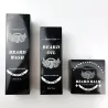 Skægvækstsæt - serum - olie - balsam - kam - saks