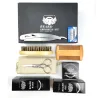 Beard growth kit - serum - oil - balm - comb - scissorsBeard