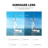 Runde Steampunk-Sonnenbrille – Metallrahmen – Unisex