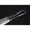 9,3 tommers hakkekniv - kjøkken - jakt - vedkutter - håndlaget smidd stål - tigerdesign