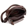Borsa a spalla da uomo in vera pelle