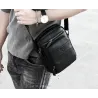Borsa a spalla da uomo in vera pelle