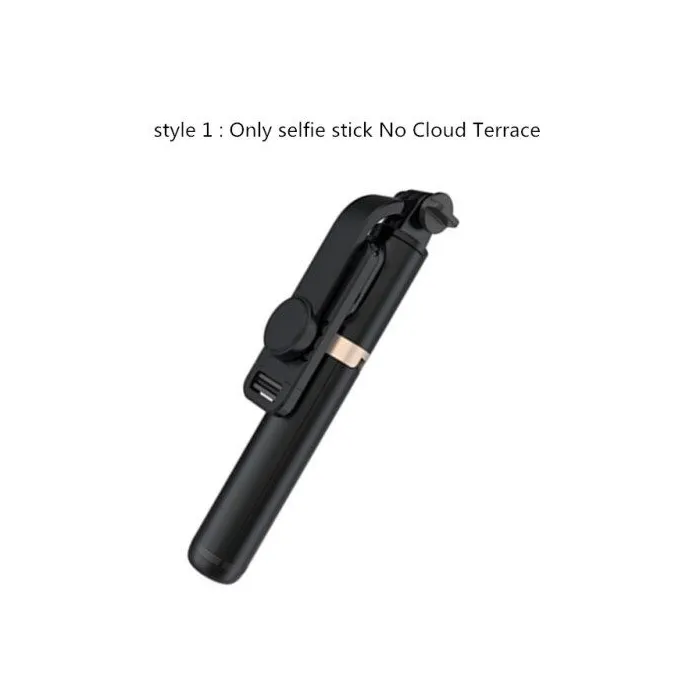Trépied perche à selfie - avec télécommande - extensible - monopode pliable - Sans fil / Bluetooth