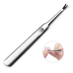 Nail cuticle cutter - pedicure / manicure - rustfrit stål