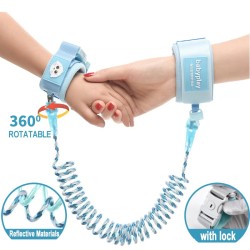 Bande - laisse de poignet - bracelet anti-perte - pour enfants - réfléchissant