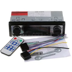 Din 1Autoradio bluetooth - din 1 - 12V FM MP3 USB SD AUX audio estéreo