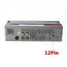 Bluetooth-Autoradio - DIN 1 - 12 V FM MP3 USB SD AUX Stereo-Audio