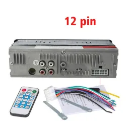 Din 1Autoradio bluetooth - din 1 - 12V FM MP3 USB SD AUX audio estéreo