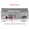 Autoradio Bluetooth - din 1 - 12V FM MP3 USB SD AUX audio stéréo