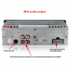 Radio samochodowe Bluetooth - din 1 - 12V FM MP3 USB SD AUX stereo audioDin 1