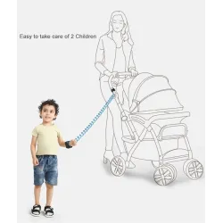 Barnesikkerhet - anti-tapt bånd - håndleddsarmbånd - 150 cm