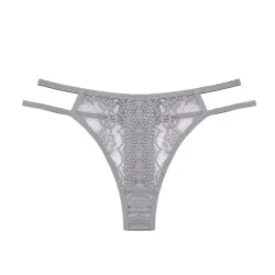 Sexy blonderstringer - hule sider med doble stropper - 1 stk