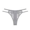 String sexy en dentelle - côtés évidés avec doubles lanières - 1 pièce
