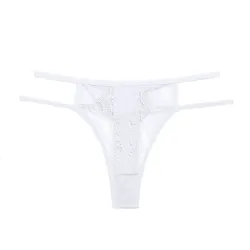 Sexy blonderstringer - hule sider med doble stropper - 1 stk