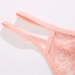 Seksikkäät pitsinauhat - ontot sivut tuplahihnalla - 1 kpl