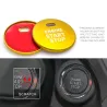 Bouton de démarrage / arrêt du moteur de voiture - anneau - autocollant - pour Subaru BRZ Impreza XV Forester Outback Legacy