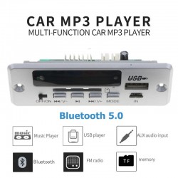 Bluetooth bilradiomodul - 1 DIN - 12V - USB - MP3-spelare