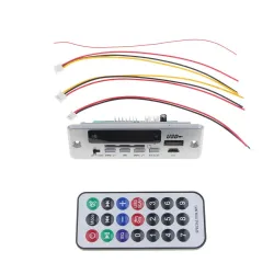Module autoradio Bluetooth - 1 DIN - 12V - USB - Lecteur MP3