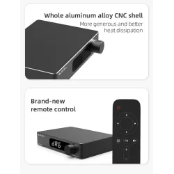 SMSL DA-6 - mini amplificatore - 70W*2 - con telecomando
