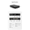 SMSL DA-6 - mini amplificatore - 70W*2 - con telecomando
