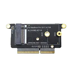A1708 - SSD - NVMe PCI Express PCIE zu NGFF M2 SSD Adapterkarte - M.2 für Macbook Pro Retina 13"
