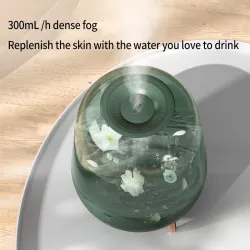 DEERMA - ultrasonic air humidifier - diffuser - aromatherapy - transparent - with water filtration - 5 LHumidifiers