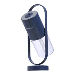 Ultraljudsluftfuktare - 360 graders rotationsdimspray - med LED - 200 ml
