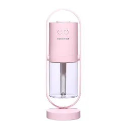 Ultraäänikostutin - 360 astetta pyörivä sumusumutin - LED-valolla - 200 ml