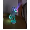 Humidificateur d'air à ultrasons - brumisateur rotatif à 360 degrés - avec LED - 200 ml