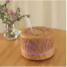 Ultrasonic air humidifier - essential oils diffuser - colorful LED - with remote control - 700 mlHumidifiers