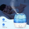Ultrasonic air humidifier - 360 degree adjustable - 2.6 LHumidifiers
