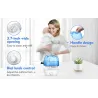 Ultrasonic air humidifier - 360 degree adjustable - 2.6 LHumidifiers