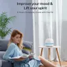 Ultraljudsluftfuktare - diffusor för eteriska oljor - 300 ml