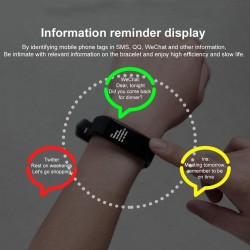 115 plus smartwatch - Bluetooth 4 - Android - frequência cardíaca - contador de calorias