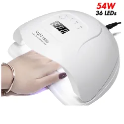 SUN 5X Plus UV LED lamp - nageldroger - 54WNageldrogers