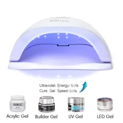 SUN 5X Plus UV LED lampe - negletørrer - 54W