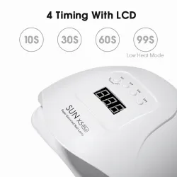 SUN 5X Plus UV LED lamp - nageldroger - 54WNageldrogers