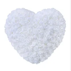 Rose hjerte - lavet af infinity roser - bryllup / Valentinsdag dekoration