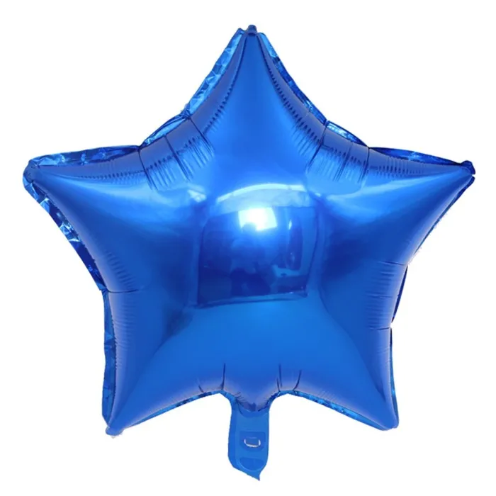 Folieballoner - helium oppustelige - stjerneform - 45 cm
