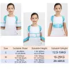 NiñosCorrector de postura infantil - cinturón ajustable - corsé ortopédico - rosa