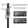 Vernier numérique - pied à coulisse électronique - micromètre - outil de mesure de profondeur - acier inoxydable
