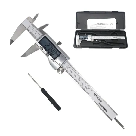 Vernier numérique - pied à coulisse électronique - micromètre - outil de mesure de profondeur - acier inoxydable