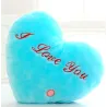 Animales de pelucheCojín en forma de corazón z - TE AMO - luces LED