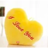 Coussin en forme de coeur z - I LOVE YOU - Lumières LED