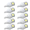 LED billampa - DC 12V - T10 5050 W5W - 10 st