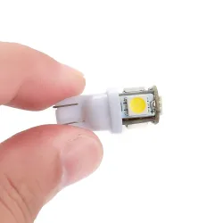 T10Bombilla LED para coche - DC 12V - T10 5050 W5W - 10 piezas