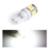 LED car bulb - DC 12V - T10 5050 W5W - 10 piecesT10